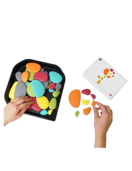 EDX-13272,Funplay Pebbles, pietricele cu tava si activitati