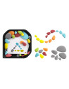 EDX-13272,Funplay Pebbles, pietricele cu tava si activitati