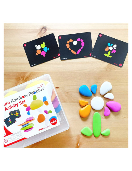 EDX-13256C,Fluro Pebbles, pietricele cu activitati