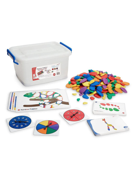 EDX-13226C,Rainbow Pebbles, Classroom Set, 299 piese