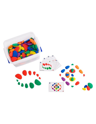 EDX-13226C,Rainbow Pebbles, Classroom Set, 299 piese