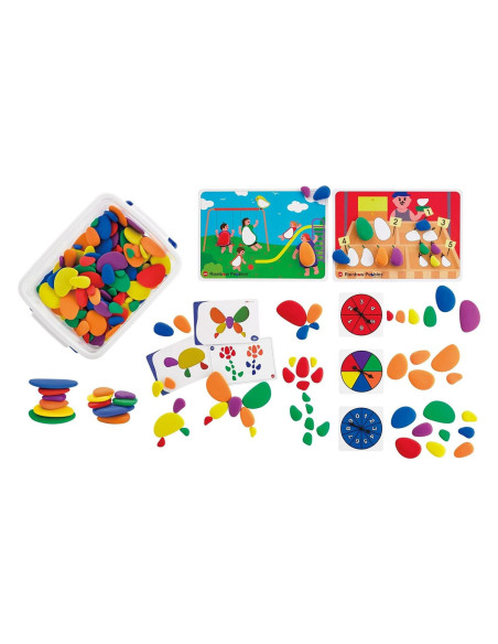 EDX-13226C,Rainbow Pebbles, Classroom Set, 299 piese