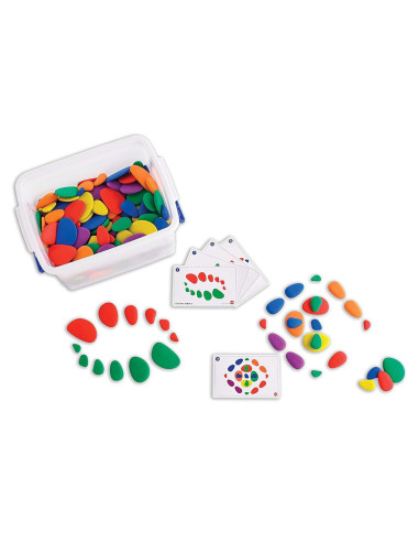 EDX-13226C,Rainbow Pebbles, Classroom Set, 299 piese