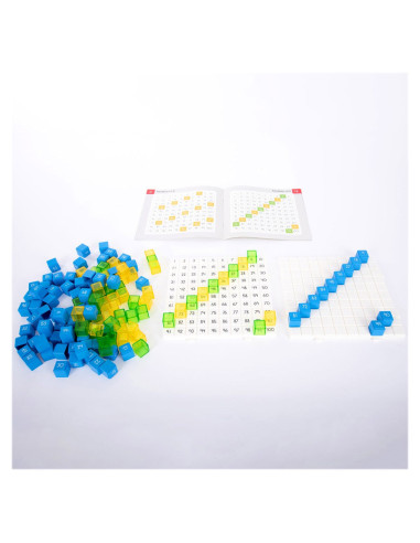 EDX-19610,Hundred Board, set activitati cu numere 1-100