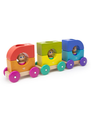 T-TRM-RBW-801T,Tegu Tram, tramvai din lemn magnetic