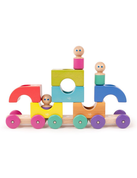 T-TRM-RBW-801T,Tegu Tram, tramvai din lemn magnetic