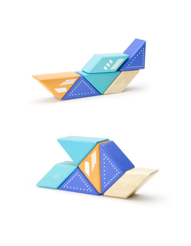 T-PAL-JET-706T,Tegu Jet Plane, blocuri magnetice pentru calatorii