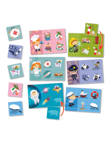 DDO-300136,Joc Lotto, Meserii