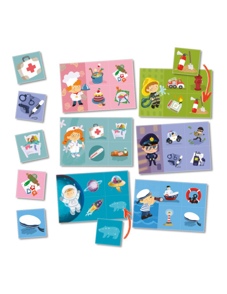 DDO-300136,Joc Lotto, Meserii