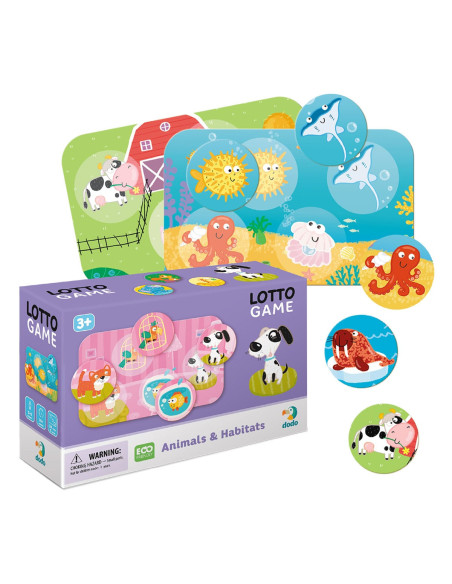 DDO-300196,Joc Lotto, Animale si habitatele