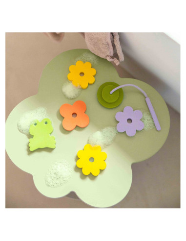 QT173793,Joc de pescuit pentru baie, Iazul cu broscute, Quut Toys