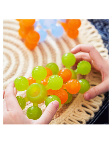 G300589,PolyForm Star, set 35 piese interconectabile, Guidecraft