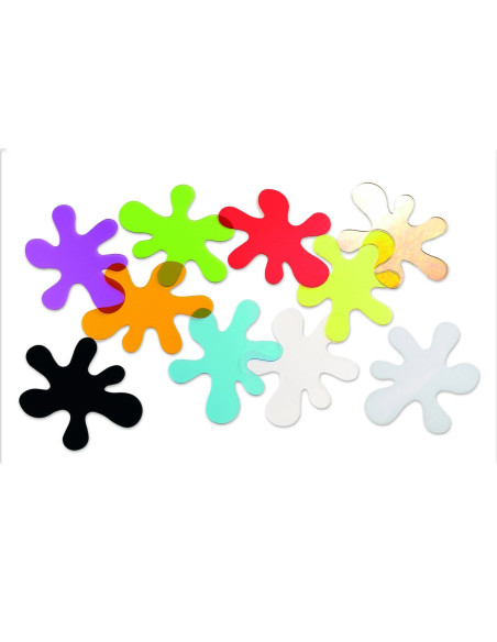 TIK-72397,Color Splats, stropi acrilici colorati, TickiT