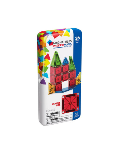 MGT-244026,MAGNA-TILES microMAGS, Travel set