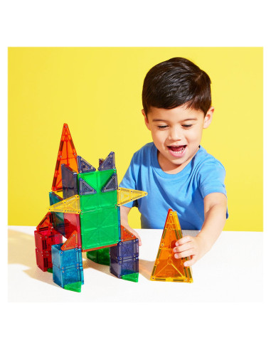 MGT-244062CO,MAGNA-TILES Combo + microMAGS, 62 piese