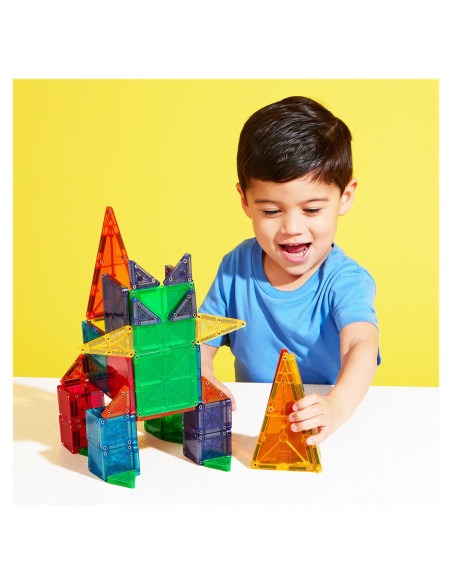 MGT-244062CO,MAGNA-TILES Combo + microMAGS, 62 piese