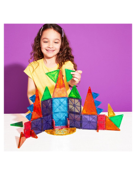 MGT-244046COM,MAGNA-TILES Combo + microMAGS, 46 piese