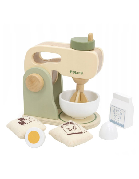 VIG8999,Mixer din lemn cu accesorii, PolarB