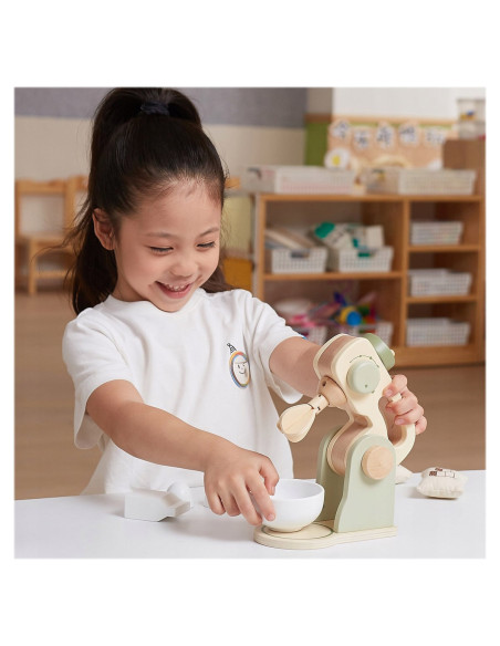 VIG8999,Mixer din lemn cu accesorii, PolarB