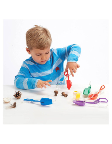 TIK-61092,Cleste cu maner de foarfeca, set 6 bucati