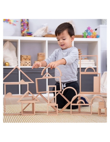 TIK-73492,Setul Arhitectului cu 28 de forme geometrice, TickiT