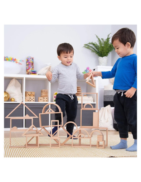 TIK-73492,Setul Arhitectului cu 28 de forme geometrice, TickiT