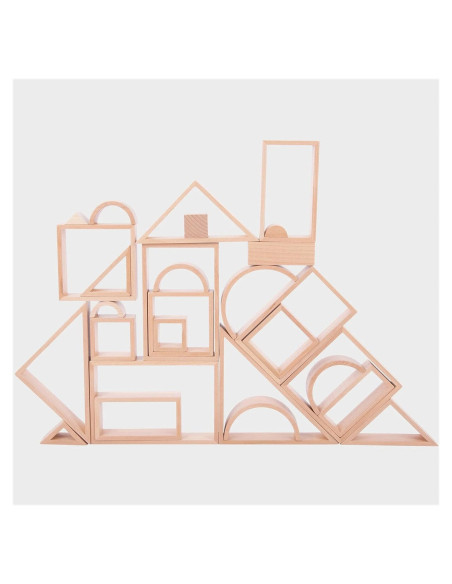 TIK-73492,Setul Arhitectului cu 28 de forme geometrice, TickiT