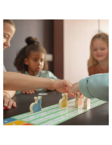 BSGA496,Cursa melcilor, joc de societate