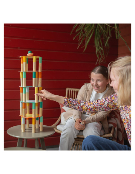 BSGA495,Joc de echilibru din lemn gigant, BS Toys