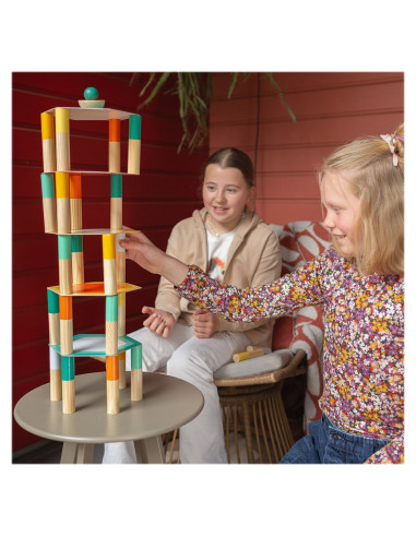 BSGA495,Joc de echilibru din lemn gigant, BS Toys