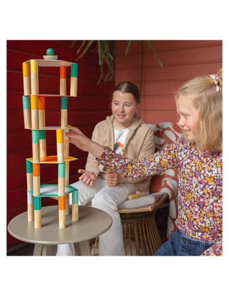 BSGA495,Joc de echilibru din lemn gigant, BS Toys