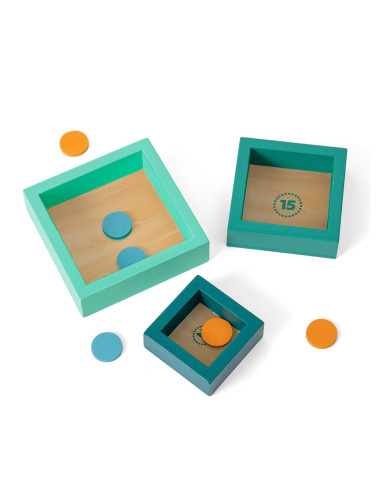 BSGA488,Sling game, joc cu lansatoare si jetoane din lemn