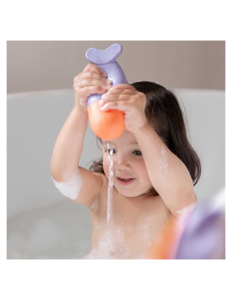 QT174240,Balena Squeezi, jucarie stropitoare de baie din silicon