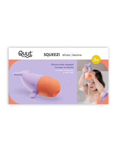 QT174240,Balena Squeezi, jucarie stropitoare de baie din silicon