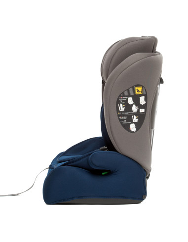 JU1200-EFIS-03,Scaun Auto Juju Safe Rider i-Size, Gri-Bleumarin