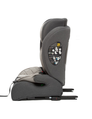 JU1200-PRISX-03,Scaun Auto Juju Pro Rider i-Size, Gri