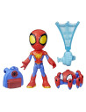 F8143_F7256,Spidey Prietenii Extraordinari Set Figurina Spidey 10cm Si Accesorii