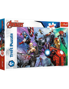 VV-15424,Puzzle Trefl 160 Disney Marvel Eroi In Actiune Razbunatorii