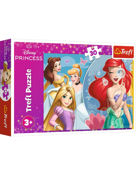 VV-18308,Puzzle Trefl 30 Disney Princess Printese Fericite