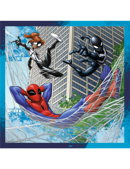 VV-34874,Puzzle Trefl 3in1 Disney Marvel Spiderman