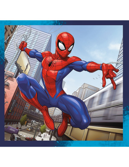 VV-34874,Puzzle Trefl 3in1 Disney Marvel Spiderman