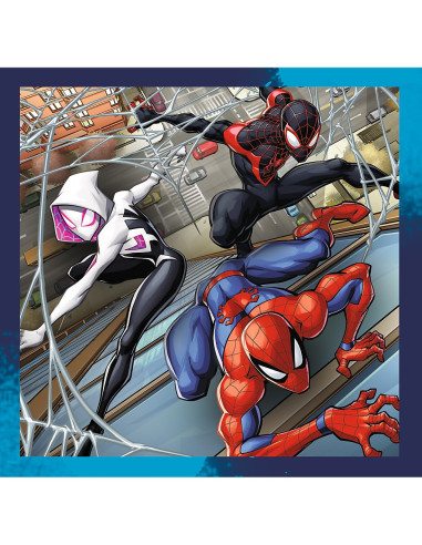VV-34874,Puzzle Trefl 3in1 Disney Marvel Spiderman