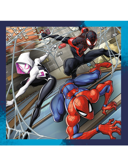 VV-34874,Puzzle Trefl 3in1 Disney Marvel Spiderman