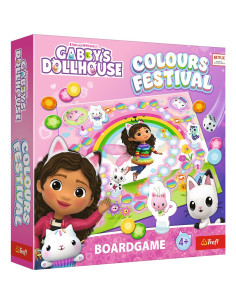 VV-02594,Trefl Gabbys Dollhouse Joc Festivalul Culorile