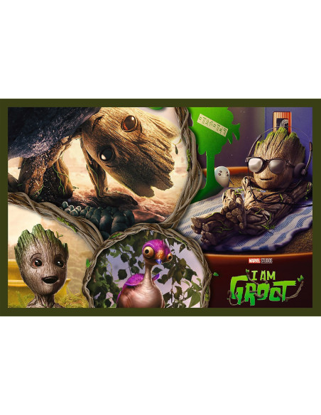 VV-13315,Puzzle Trefl 2x200 Marvel Eu Sunt Groot