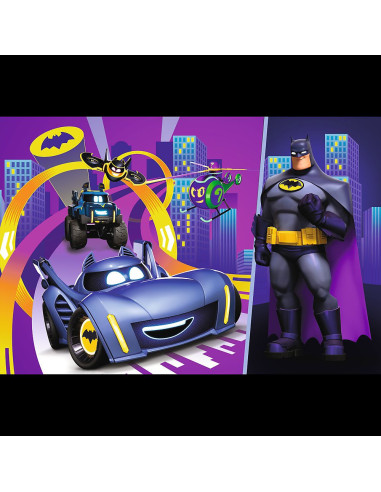 VV-17400,Puzzle Trefl 60 Batman Si Vehiculele Lui