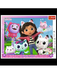 VV-31415,Puzzle Trefl 25 Gabby S Dollhouse Lumea Lui Gabby