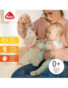 045116,Carticica din plus pentru bebelusi - Pasare pastel 2