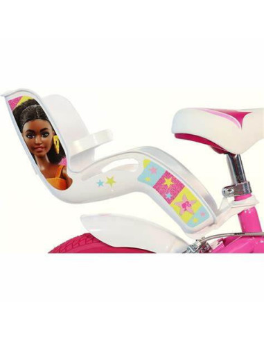 614G-02BA,Bicicleta copii 14" - Barbie roz