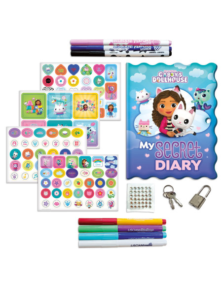L106271,Jurnalul meu secret - Gabby's Dollhouse